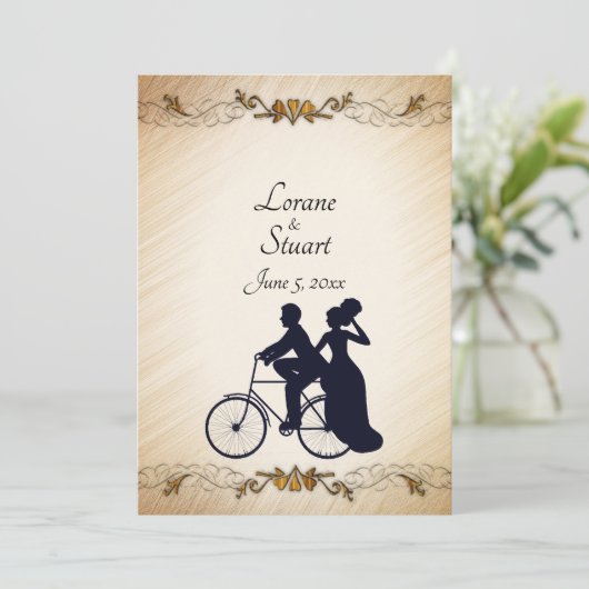 Uitnodiging tot het uitnodigen van een liefdadig R (Staand voorkant)