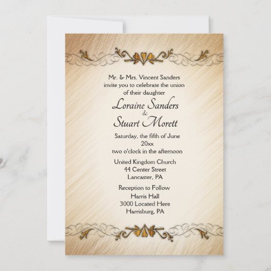 Uitnodiging tot het uitnodigen van een liefdadig R (Achterkant)