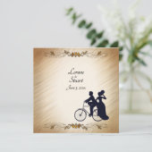 Uitnodiging tot het uitnodigen van een liefdadig R (Staand voorkant)