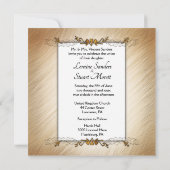 Uitnodiging tot het uitnodigen van een liefdadig R (Achterkant)