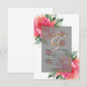 Uitnodiging tot het uitnodigen van een liefdevol R (Voorkant / Achterkant)