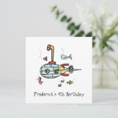 Uitnodiging tot het uitnodigen van gepersonaliseer (Staand voorkant)