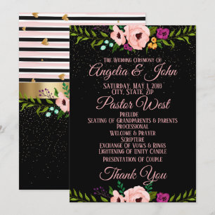 Uitnodiging tot het uitroepen van de Floral Weddin