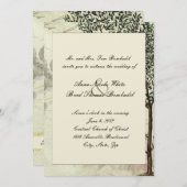  uitnodiging tot het uitroepen van de Myrtle Tree  (Voorkant / Achterkant)