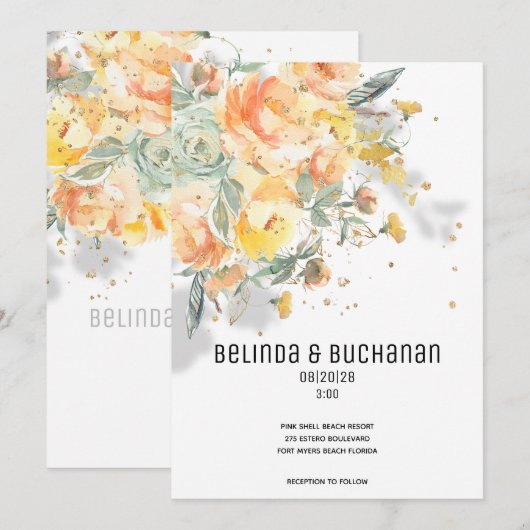 Uitnodiging tot het uitroepen van de zondags op de (Voorkant / Achterkant)