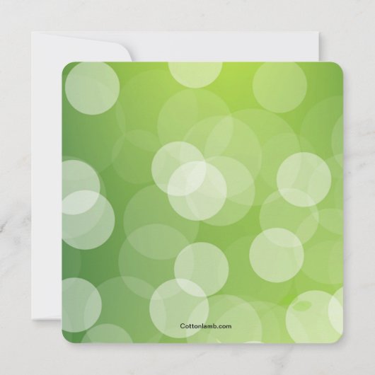 Uitnodiging tot het uitroepen van Morning Dew Post (Achterkant)