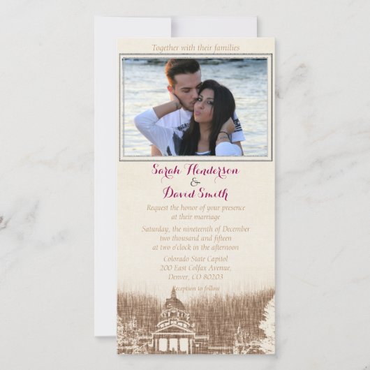 uitnodiging tot het uitroepen van pride weddensch (Voorkant)