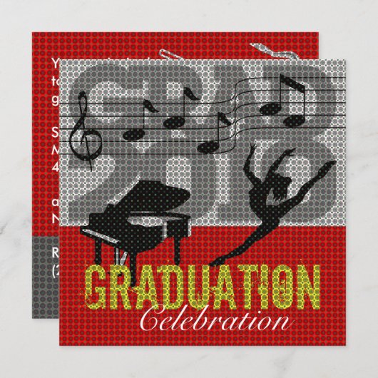 Uitnodiging tot het uitvoeren van kunstacademie (Voorkant / Achterkant)