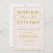 Uitnodiging tot het uitzenden van bruinkweddenscha (Voorkant)