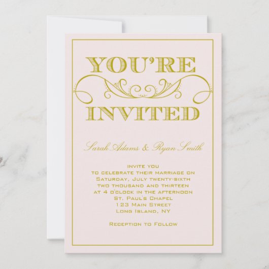 Uitnodiging tot het uitzenden van bruinkweddenscha (Voorkant)