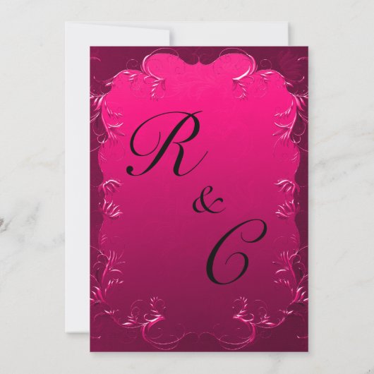 Uitnodiging tot het uitzenden van bruinkweddenscha (Achterkant)