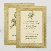 uitnodiging tot het uitzenden van Christelijke kr (Voorkant / Achterkant)