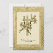 uitnodiging tot het uitzenden van Christelijke kr (Achterkant)