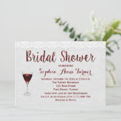 Uitnodiging tot het uitzenden van de Bridal voor h (Staand voorkant)