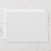 Uitnodiging tot het uitzenden van de Bridal voor h (Achterkant)