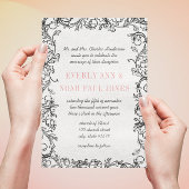  uitnodiging tot het uitzenden van de bruiloft in 