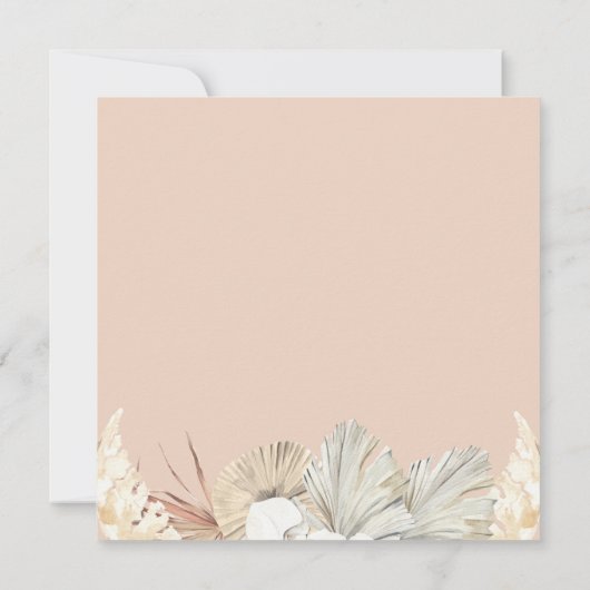 Uitnodiging tot het uitzenden van een aards Lijst (Achterkant)