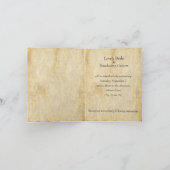 Uitnodiging tot het uitzenden van een  Blauwboekje (Binnen)