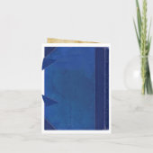 Uitnodiging tot het uitzenden van een  Blauwboekje (Achterkant)