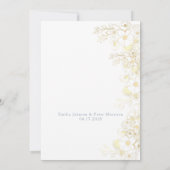 Uitnodiging tot het uitzenden van een blauwe bruil (Achterkant)