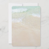 Uitnodiging tot het uitzenden van een blauwe oceaa (Achterkant)