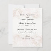 Uitnodiging tot het uitzenden van een blush Flush (Voorkant)