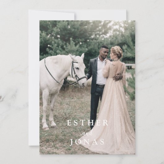  uitnodiging tot het uitzenden van een bruiloft vi (Voorkant)