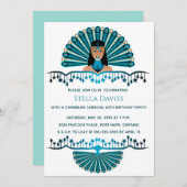 Uitnodiging tot het uitzenden van een Carnaval Car (Voorkant / Achterkant)