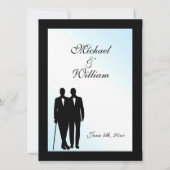 Uitnodiging tot het uitzenden van een dag om een d (Achterkant)