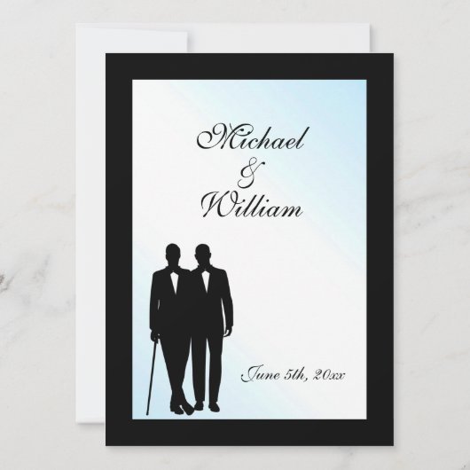 Uitnodiging tot het uitzenden van een dag om een d (Achterkant)