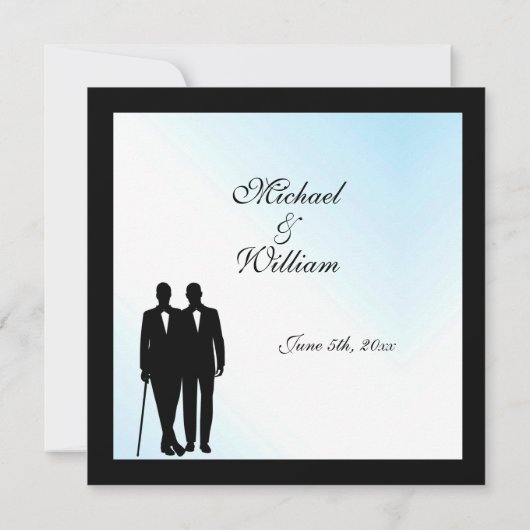 Uitnodiging tot het uitzenden van een dag om een d (Achterkant)