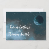 Uitnodiging tot het uitzenden van een echt huwelij (Achterkant)