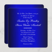 Uitnodiging tot het uitzenden van een elektronisch (Voorkant / Achterkant)