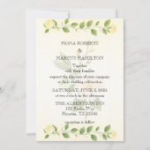 Uitnodiging tot het uitzenden van een finale bruil (Voorkant)