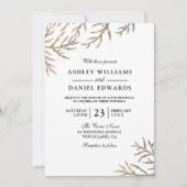 Uitnodiging tot het uitzenden van een gouden wedde (Voorkant)