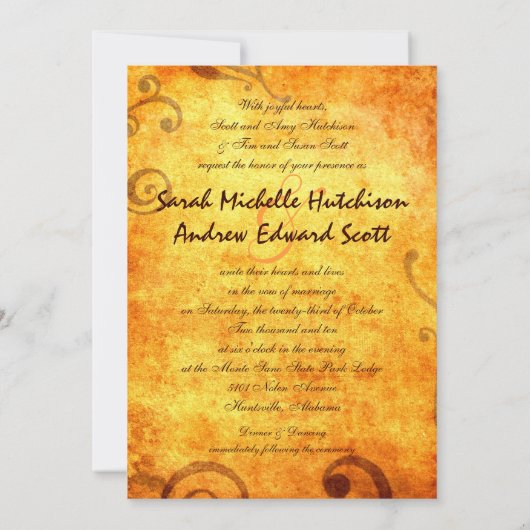 Uitnodiging tot het uitzenden van een Hoefijzer (Achterkant)