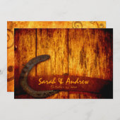 Uitnodiging tot het uitzenden van een Hoefijzer (Voorkant / Achterkant)