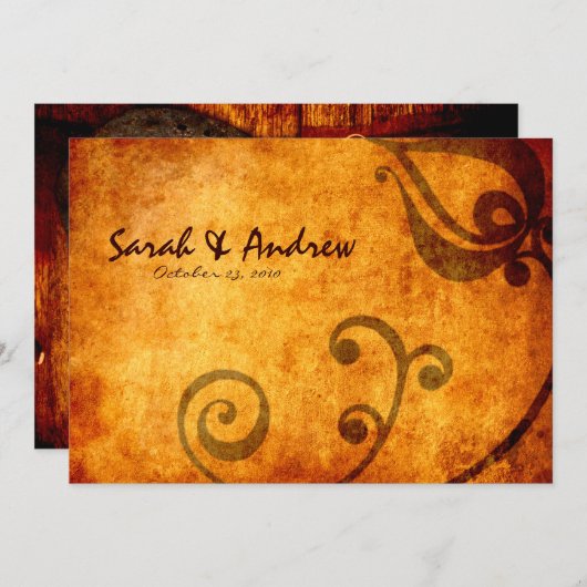 Uitnodiging tot het uitzenden van een Hoefijzer (Voorkant / Achterkant)