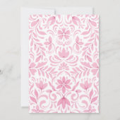 Uitnodiging tot het uitzenden van een huwelijk met (Achterkant)