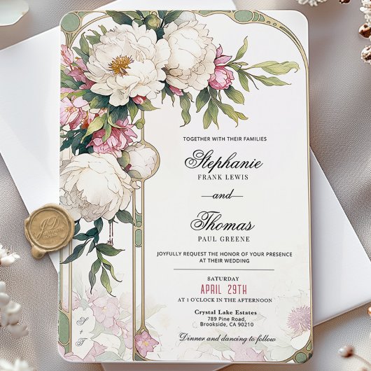 Uitnodiging tot het uitzenden van een huwelijk met