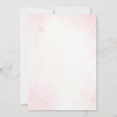 Uitnodiging tot het uitzenden van een huwelijk met (Achterkant)