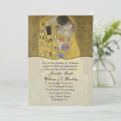 Uitnodiging tot het uitzenden van een kunsthuwelij (Staand voorkant)