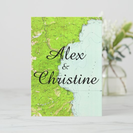 Uitnodiging tot het uitzenden van een laardekaartj (Staand voorkant)