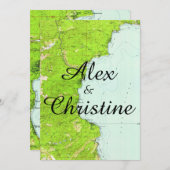 Uitnodiging tot het uitzenden van een laardekaartj (Voorkant / Achterkant)