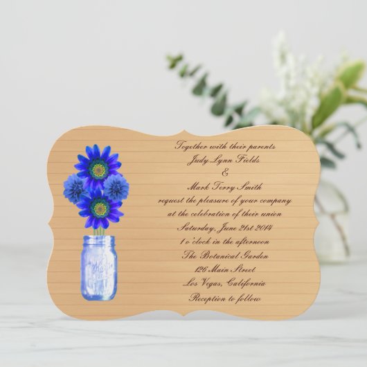 Uitnodiging tot het uitzenden van een landelijke b (Staand voorkant)