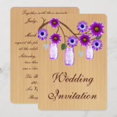 Uitnodiging tot het uitzenden van een landelijke t (Voorkant / Achterkant)