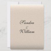 Uitnodiging tot het uitzenden van een lederen blik (Achterkant)