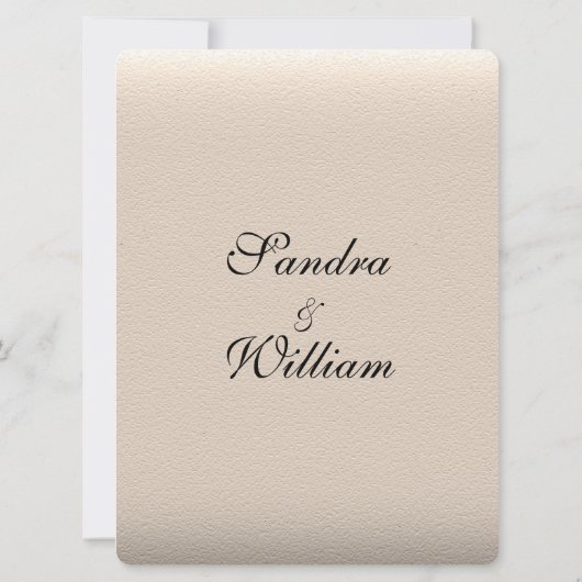 Uitnodiging tot het uitzenden van een lederen blik (Achterkant)