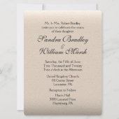 Uitnodiging tot het uitzenden van een lederen blik (Voorkant)