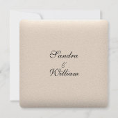 Uitnodiging tot het uitzenden van een lederen blik (Achterkant)